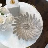 Inspire Me! Home Decor Silver Feather Bowl