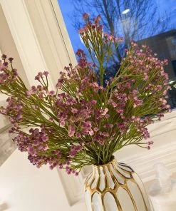 Inspire Me! Home Decor Purple Babys Breath Stem