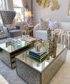 Inspire Me! Home Decor Marbled Pattern Decorative Jars (3 Sizes Available)