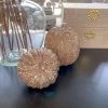 Inspire Me! Home Decor Champagne Glitter Pumpkins (2 Sizes)