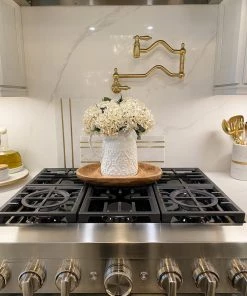 Inspire Me! Home Decor White Floral Detailed Pitcher