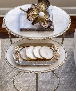 Inspire Me! Home Decor Large Blooming Flower Candle Holder