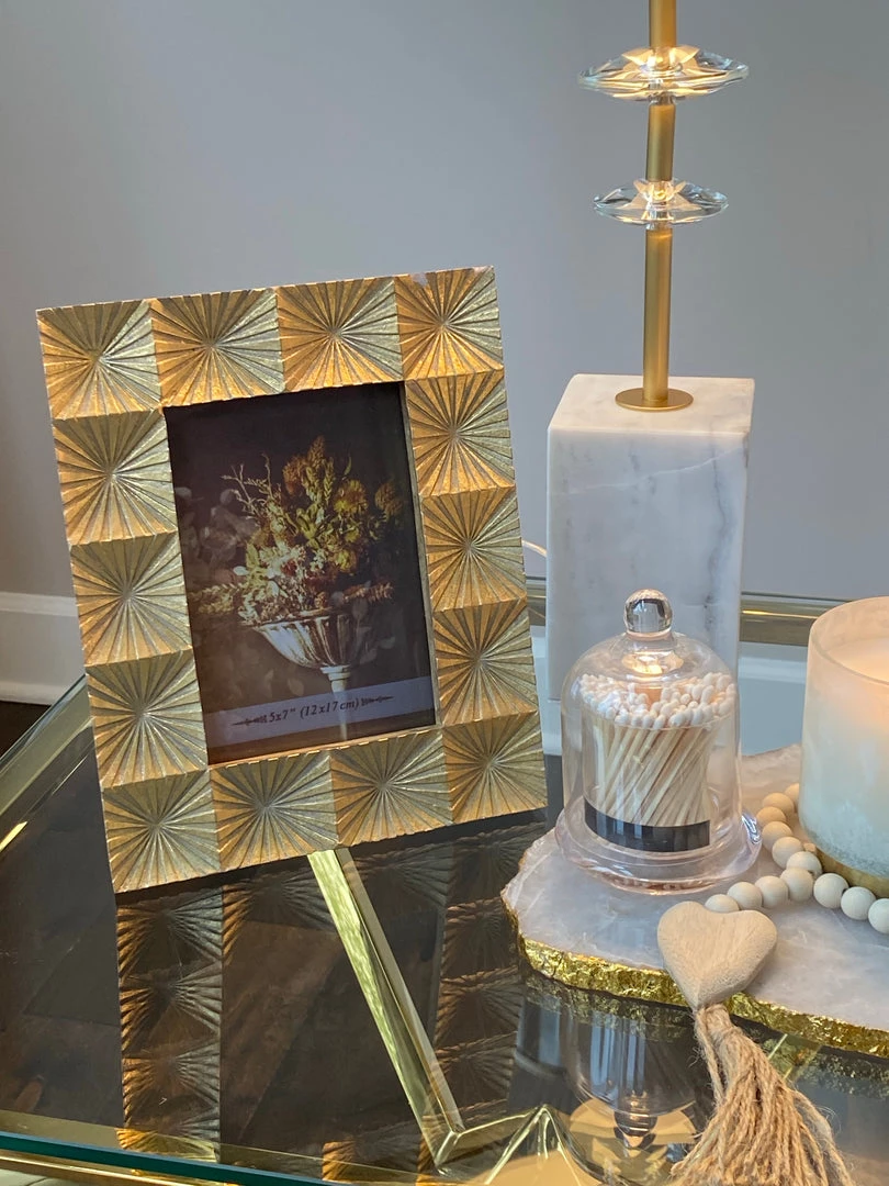 Inspire Me! Home Decor Antique Gold Picture Frame