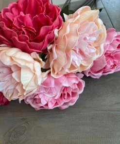 Inspire Me! Home Decor Real-Touch Full Peony Stems (3 Colors)