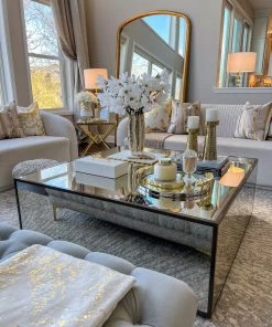 Inspire Me! Home Decor Hammered Gold Metal Candle Holder (2 Sizes)