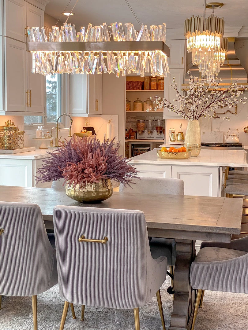 Inspire Me! Home Decor X-Large Textured Gold Shallow Bowl