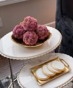 Inspire Me! Home Decor Decorative Faux Sedum Orb (2 Colors)