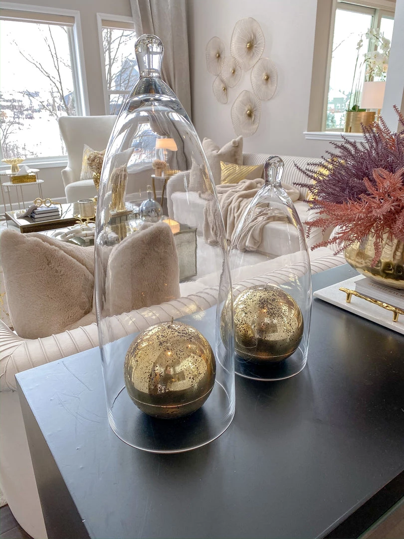 Inspire Me! Home Decor Glass Cloche (2 Sizes)
