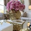 Inspire Me! Home Decor Gold Hexagon Vase