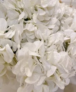 Inspire Me! Home Decor Snowy White Hydrangea Stem