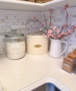 Inspire Me! Home Decor KITCHEN Glass Jar With Airtight Lid (3 Sizes)