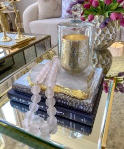 Inspire Me! Home Decor Soft Pink Glass Beads