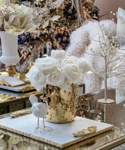 Inspire Me! Home Decor Faux Feathered Floral Stem