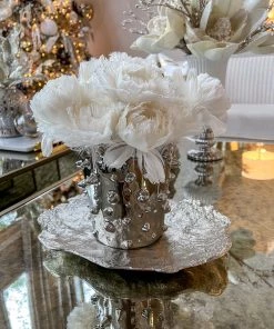 Inspire Me! Home Decor Studded Vase (2 Colors) Gold