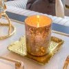 Inspire Me! Home Decor Gold Hammered Square Tray