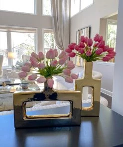 Inspire Me! Home Decor Real-Touch Tulip Bundle (3 Colors)