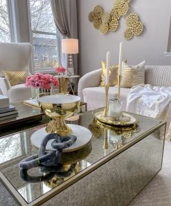 Inspire Me! Home Decor Grey Marble Chain