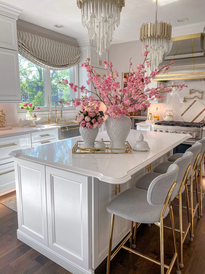 Inspire Me! Home Decor Real Touch Light Color Peony Bundles (3 Colors)