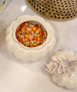 Inspire Me! Home Decor Dolomite Pumpkin Collection ( 3 Sizes And Shapes Available ) KITCHEN