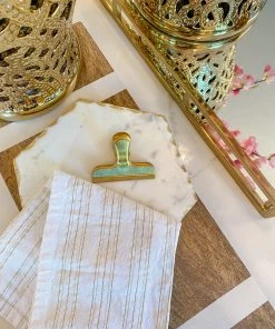 Inspire Me! Home Decor Gold Snack Clip