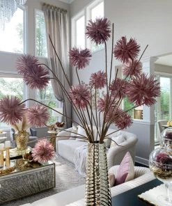Inspire Me! Home Decor Soft Purple Allium Spray