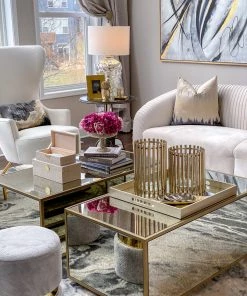 Inspire Me! Home Decor Oversized Mirror Tray