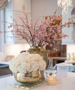 Inspire Me! Home Decor Wide Rimmed Gold Bowl (2 Sizes)