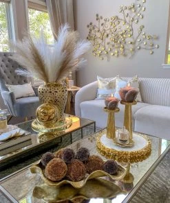 Inspire Me! Home Decor WALL ART & MIRRORS Gold Leaf Branch Wall Decor