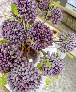 Inspire Me! Home Decor Purple Sedum Stem