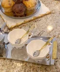 Inspire Me! Home Decor KITCHEN Willow Leaf Spoon Set Of 4