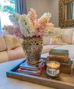 Inspire Me! Home Decor Cone Hydrangea (2 Colors) Floral Stems