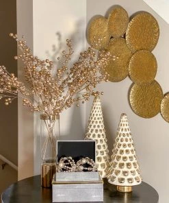 Inspire Me! Home Decor Faux Leather Box Set With Gold Edge Detail (Set Of 2)