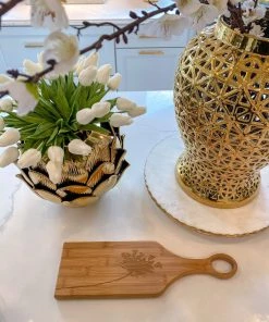 Inspire Me! Home Decor Wild Flower Bamboo Paddle Board KITCHEN