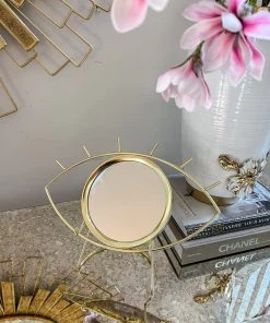Inspire Me! Home Decor Evil Eye Table Top Mirror With Stand