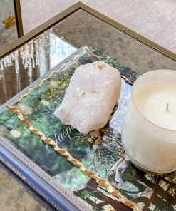 Inspire Me! Home Decor Natural Crystal Geode