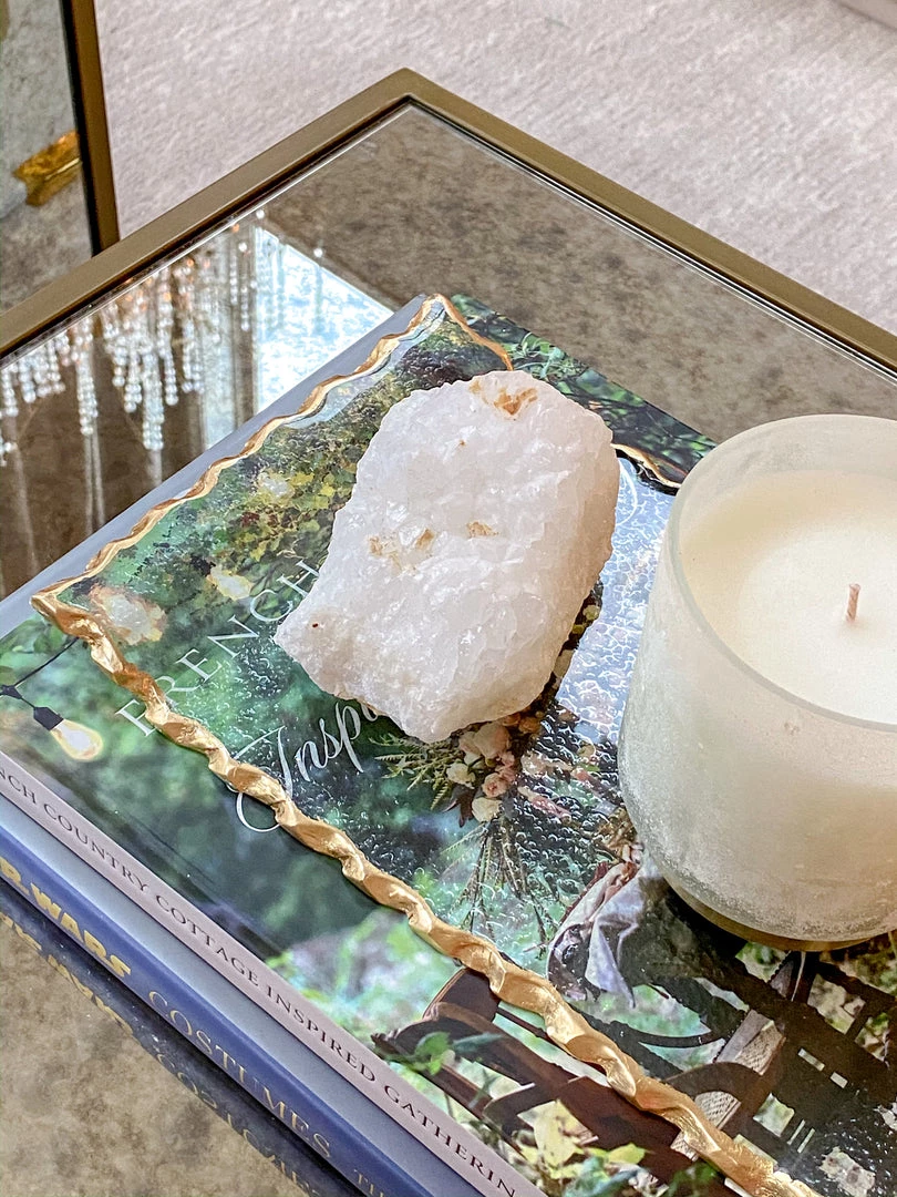 Inspire Me! Home Decor Natural Crystal Geode