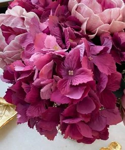 Inspire Me! Home Decor Floral Stems Real-Touch Hydrangea Stem (4 Colors)