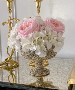 Inspire Me! Home Decor Small Jeweled Decorative Glass Bowl