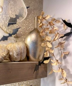 Inspire Me! Home Decor Slim Neck Hammered Texture Vase (3 Sizes)