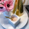 Inspire Me! Home Decor Marble Spice Bowl W/ Gold Spoon