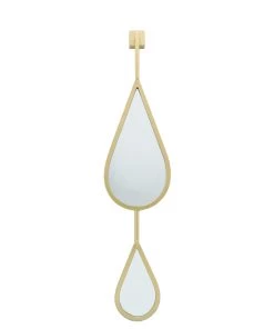 Inspire Me! Home Decor WALL ART & MIRRORS Teardrop Mirrors (Set Of 5) (2 Colors)