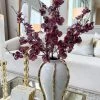 Inspire Me! Home Decor 26" Shimmer Mini Phalaenopsis Stem