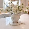 Inspire Me! Home Decor Oversized White Ceramic Pitcher