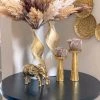 Inspire Me! Home Decor Gold Textured Metal Elephant Decor
