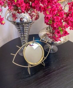 Inspire Me! Home Decor Evil Eye Table Top Mirror With Stand