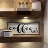 Inspire Me! Home Decor Wooden Coffee Bar Sign